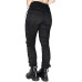 Aderlass Skinny Pants Laced Up Denim (black)