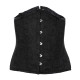 Aderlass Underbust Corset Brocade (black)