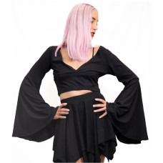 Aderlass Witch Crop Top (black)