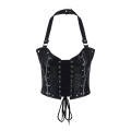 Aderlass Rockstar Corset Bustier Leather (black)