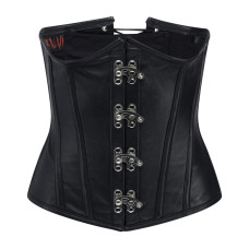 Aderlass Steampunk Underbust Corset Leather (black)