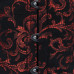 Aderlass Waist Corset Brocade (black red)