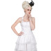 Aderlass Lolita Wing Dress Denim (White)