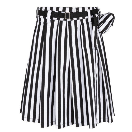 Black and white striped skirt 9mm hotsell