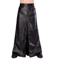 Black Pistol Men Skirt Leatherette (black)