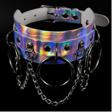 Lovesect Choker O-Ring Chain Rave (Holo)