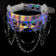 Lovesect Choker O-Ring Chain Rave (Holo)