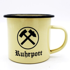 Vintage Tasse RUHRPOTT 350ml (Creme White)