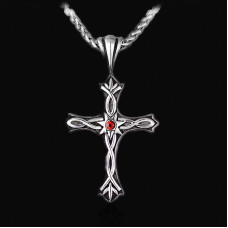 Mode Wichtig Pendant Cross (Stainless Steel)