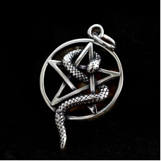 Mode Wichtig Pendant Snake Penat (Stainless Steel)