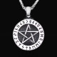 Mode Wichtig Pendant Wiccan (Stainless Steel)