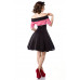 BELSIRA Vintage-Kleid (black / red / white)