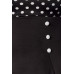 BELSIRA Vintage-Kleid (black/white/dots)