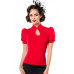 BELSIRA Jersey-Bluse (red)