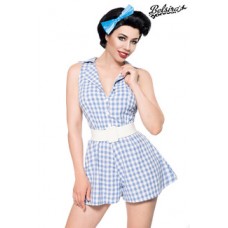 BELSIRA Retro-Jumpsuit (blue White)