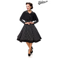 BELSIRA SWING-KLEID MIT CAPE (black)