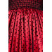 BELSIRA Kleid mit Punkten (black red)