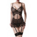 GREY VELVET 2-teiliges Lingerie-Corsagen-Set von Grey Velvet (black)