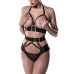 GREY VELVET Erotik-Set von Grey Velvet (schwarz / gold)