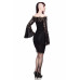 OCULTICA Spitzenkleid (black)