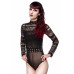 OCULTICA Gothic-Body aus Spitze (black)