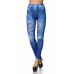 OCULTICA Leggings in Jeansoptik (blau)