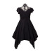 OCULTICA Kleid mit Spitzeneinsatz (black)